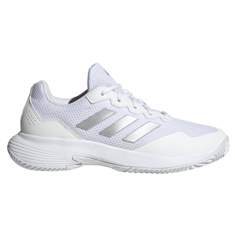 adidas GameCourt 2 Women's Tennis Shoe (White) - RacquetGuys.ca