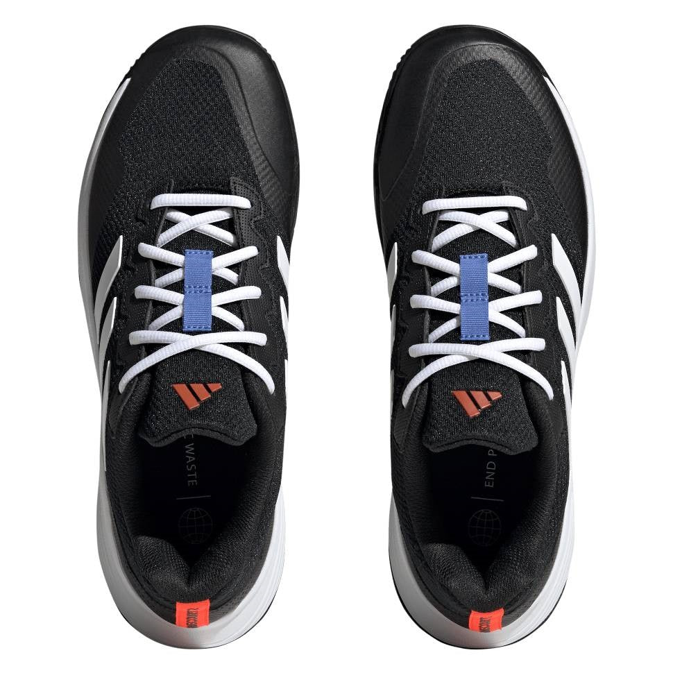 adidas GameCourt 2 Men's Tennis Shoe (Black/White) - RacquetGuys.ca