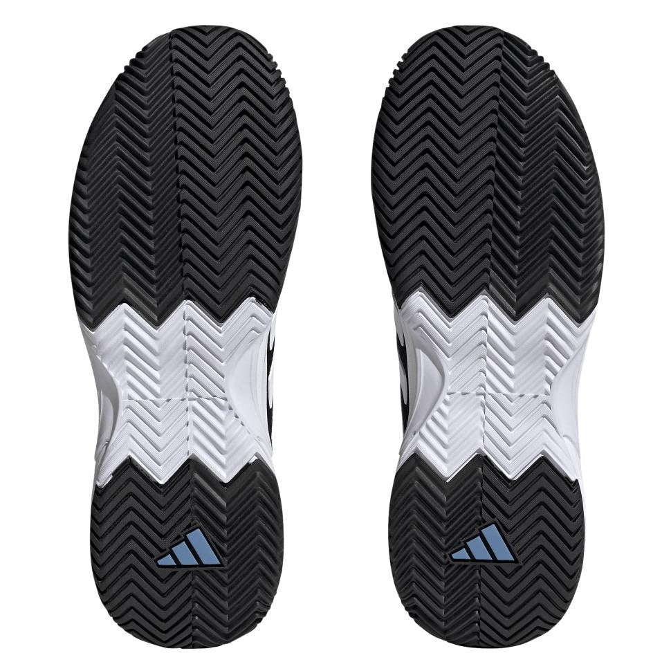 adidas GameCourt 2 Men's Tennis Shoe (Black/White) - RacquetGuys.ca