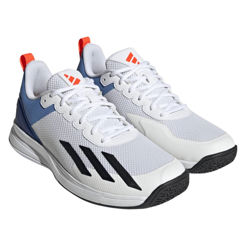 adidas Courtflash Speed Men's Tennis Shoe (White/Black) - RacquetGuys.ca