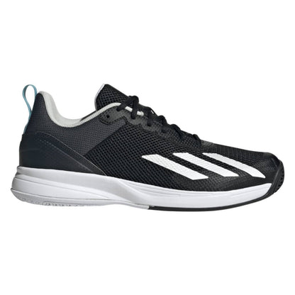 adidas Courtflash Speed Men's Tennis Shoe (Black/White) - RacquetGuys.ca