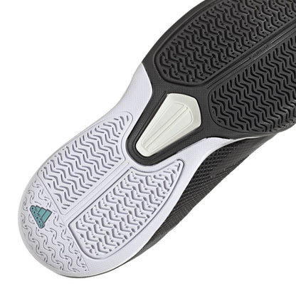 adidas Courtflash Speed Men's Tennis Shoe (Black/White) - RacquetGuys.ca
