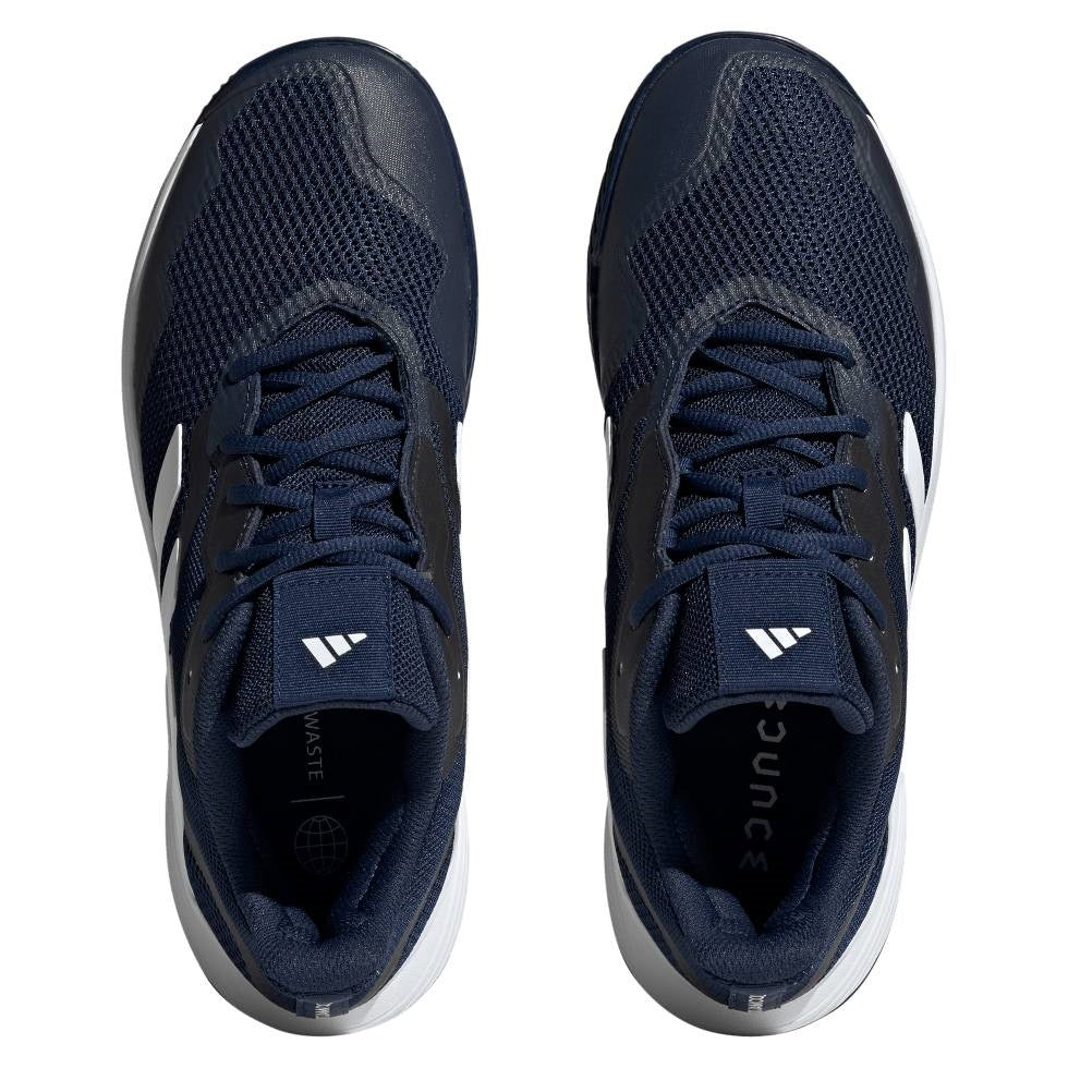 adidas CourtJam Control Men's Tennis Shoe (Navy/White) - RacquetGuys.ca
