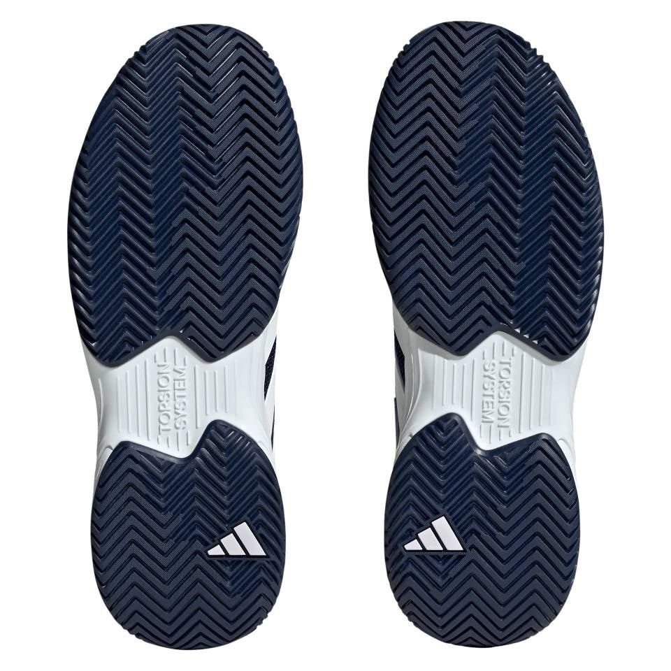 adidas CourtJam Control Men's Tennis Shoe (Navy/White) - RacquetGuys.ca