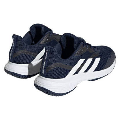 adidas CourtJam Control Men's Tennis Shoe (Navy/White) - RacquetGuys.ca
