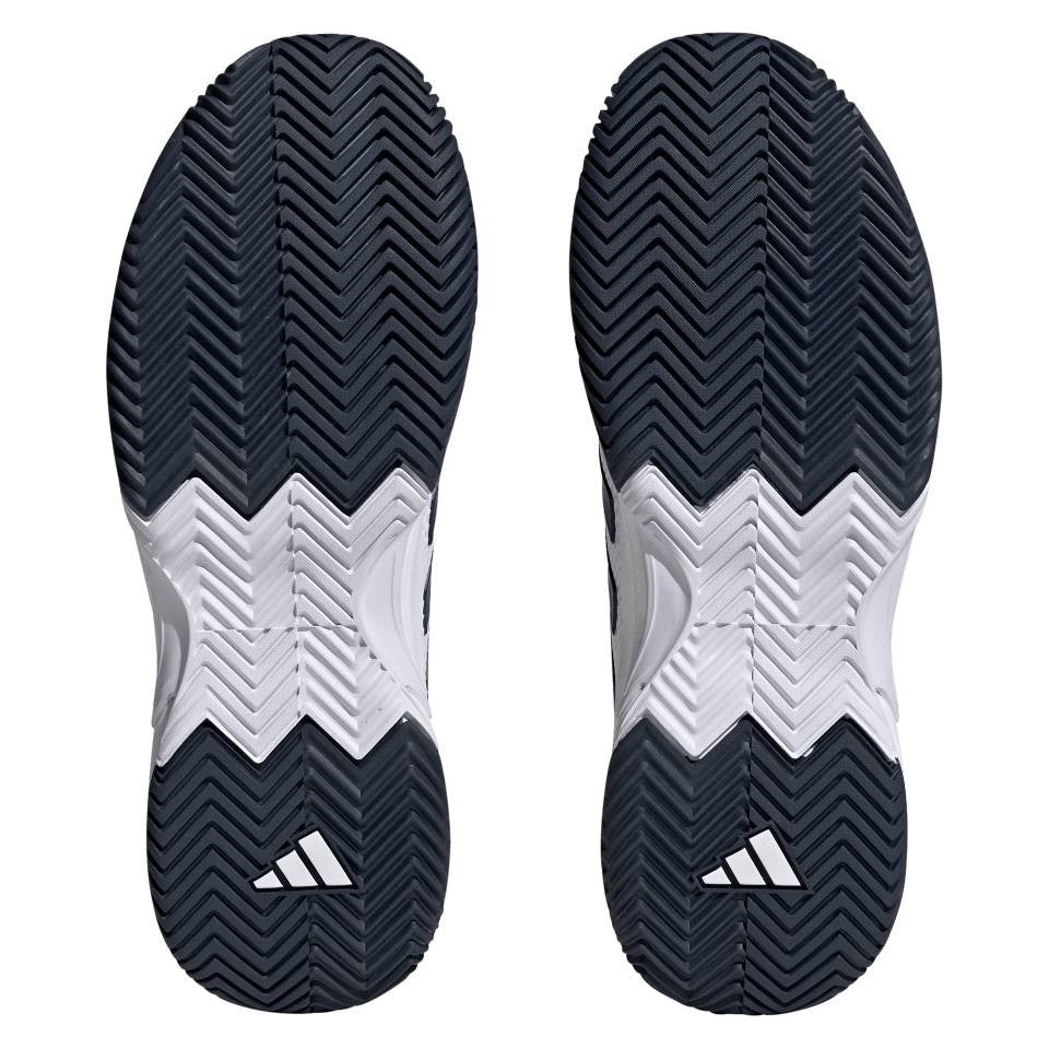 adidas GameCourt 2 Men's Tennis Shoe (White/Navy) - RacquetGuys.ca