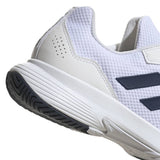 adidas GameCourt 2 Men's Tennis Shoe (White/Navy) - RacquetGuys.ca