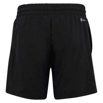 adidas Boy's 3 Stripe Club Shorts (Black) - RacquetGuys.ca