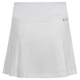 adidas Girl's Club Pleated Skirt (White) - RacquetGuys.ca