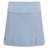 adidas Girls' Club Pleated Skirt (Blue)