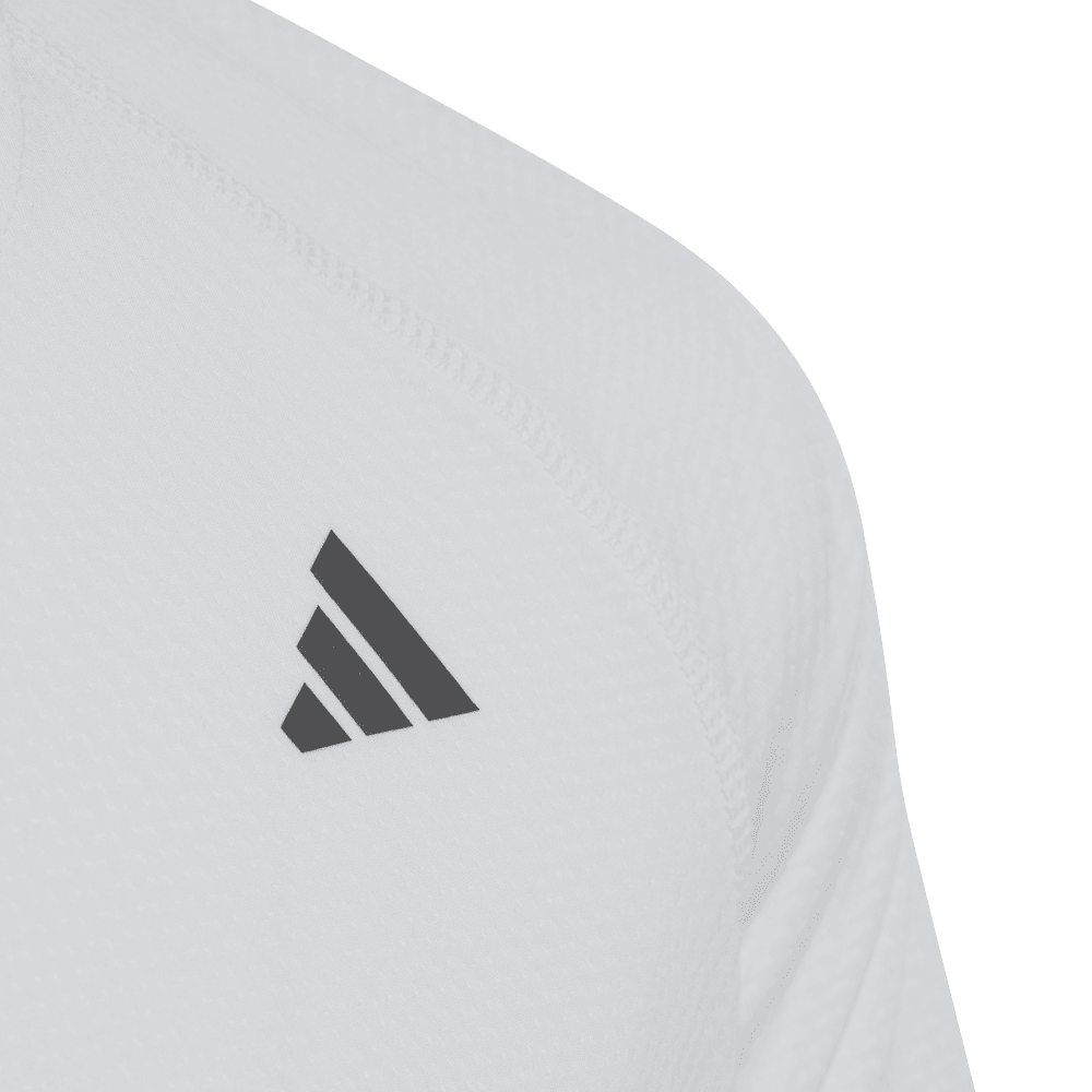 adidas Girl's Club Top (White) - RacquetGuys.ca