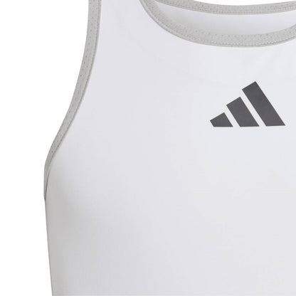 adidas Girl's Club Tank Top (White) - RacquetGuys.ca