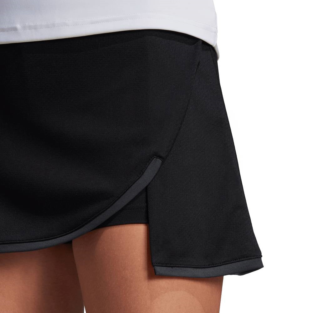 adidas Women's Club Skirt (Black) - RacquetGuys.ca