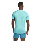 adidas Men's FreeLift Printed Top (Blue) - RacquetGuys.ca