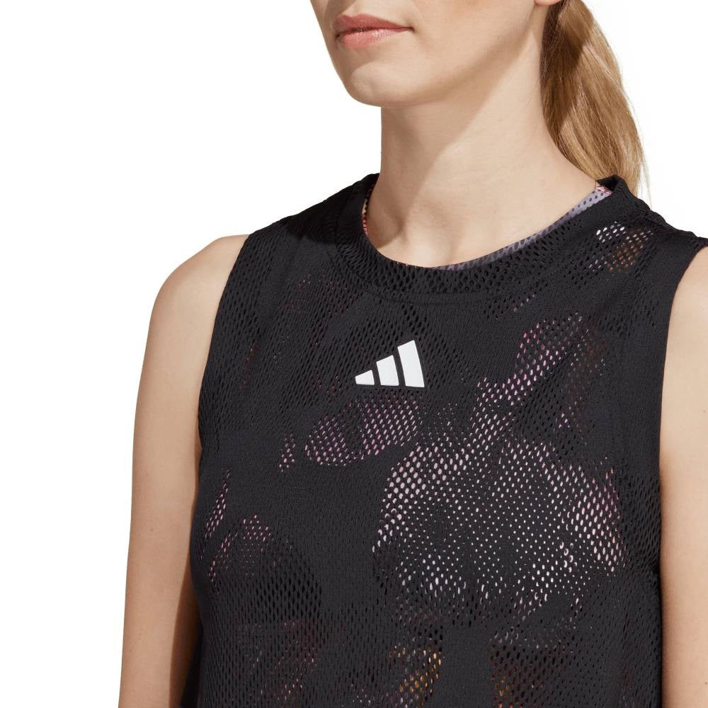 adidas Women's Melbourne Dress (Black) - RacquetGuys.ca