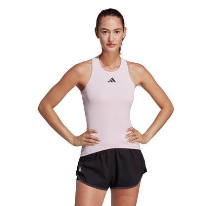 adidas Women's Club Tank Top (Pink) - RacquetGuys.ca