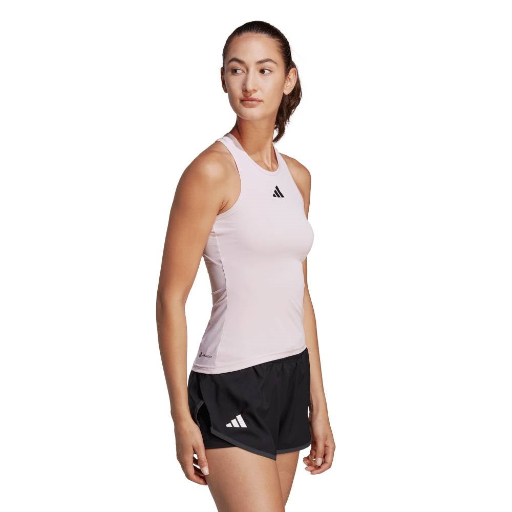 adidas Women's Club Tank Top (Pink) - RacquetGuys.ca