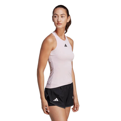 adidas Women's Club Tank Top (Pink) - RacquetGuys.ca
