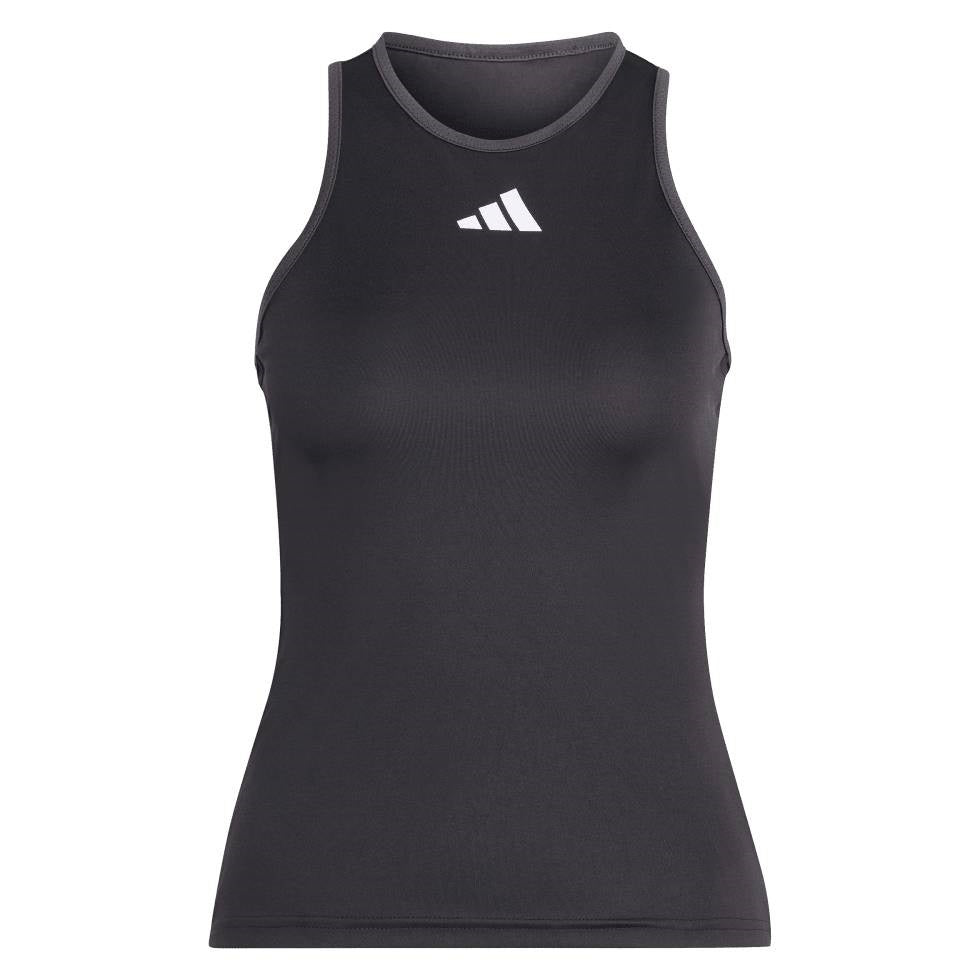 adidas Women's Club Tank Top (Black) - RacquetGuys.ca