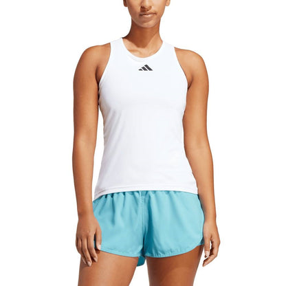 adidas Women's Club Tank Top (White) - RacquetGuys.ca