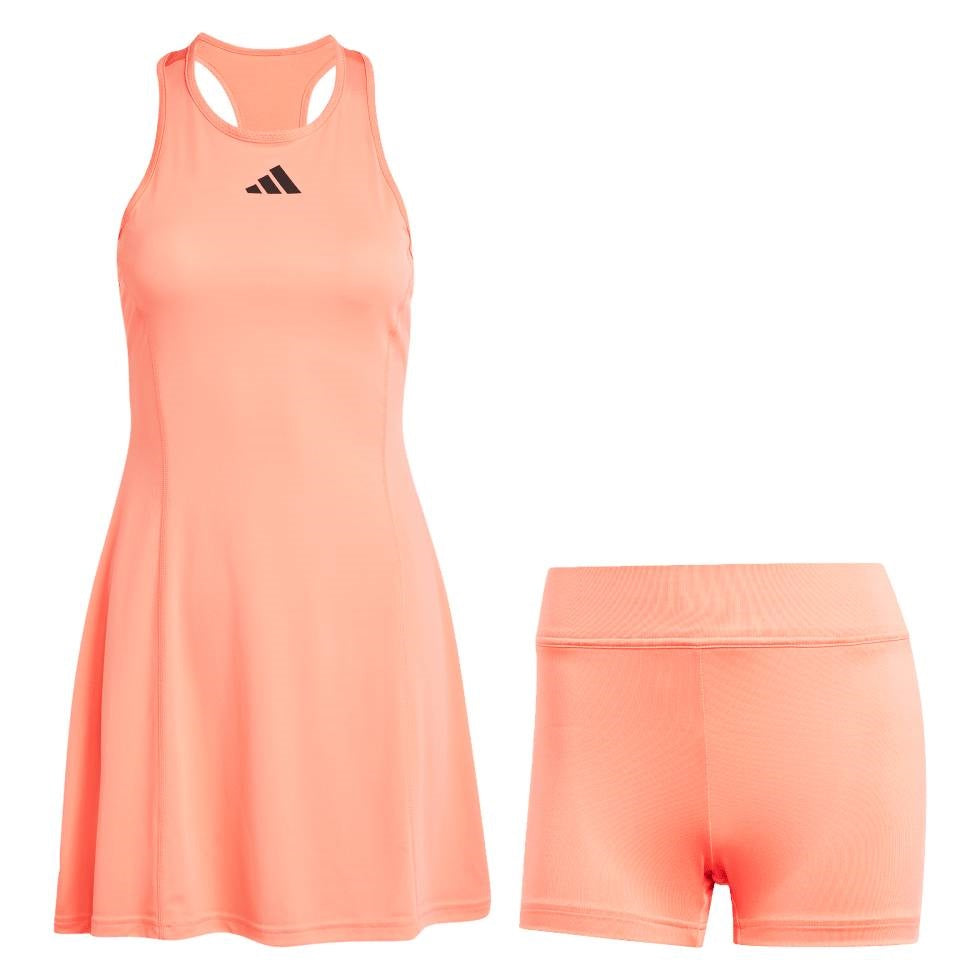 adidas Women's Club Dress (Orange) - RacquetGuys.ca
