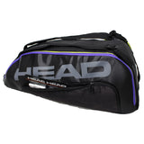 Head Tour Team Supercombi 9 Pack Racquet Bag (Black/Purple) - RacquetGuys.ca