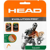 Head Evolution Pro 17 Squash String (White) - RacquetGuys.ca