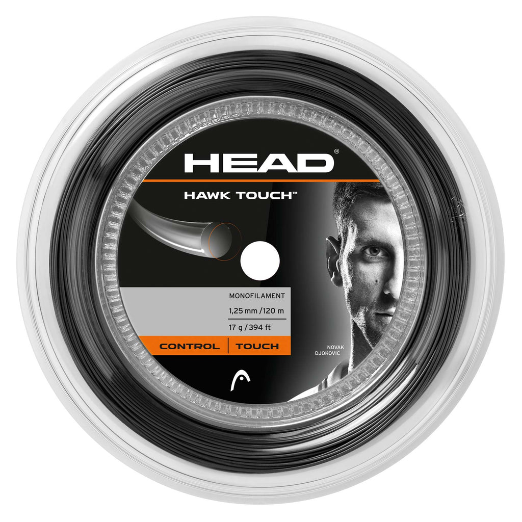 Head Hawk Touch 18 Tennis String Mini Reel (Anthracite) - RacquetGuys.ca