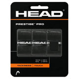 Head Prestige Pro Overgrip 3 Pack (Black) - RacquetGuys.ca