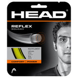 Head Reflex 18 Squash String (Yellow) - RacquetGuys.ca