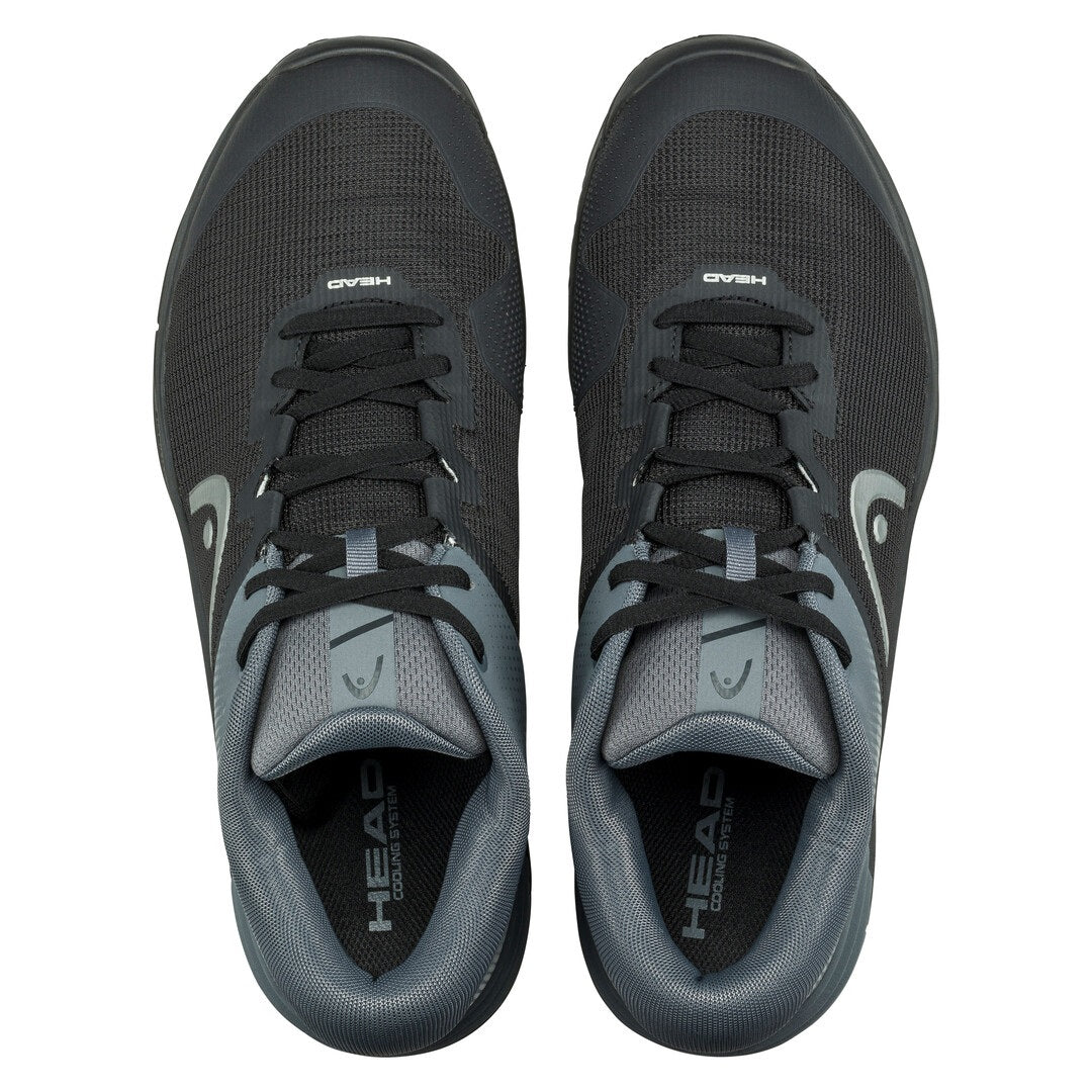 Head Revolt Evo 2.0 Men's Tennis Shoe (Black/Grey) - RacquetGuys.ca