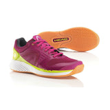 Head Sprint Pro Womens Indoor Court Shoe (Berry/Yellow) - RacquetGuys.ca