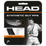 Head Synthetic Gut 16 PPS Tennis String (Black) - RacquetGuys.ca