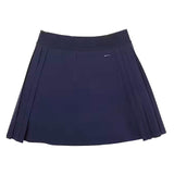 Lacoste Women's Built-In Short Tennis Skirt (Navy Blue) - RacquetGuys.ca