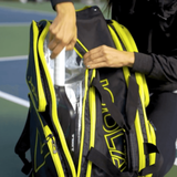 JOOLA Tour Elite Pickleball Bag (Black/Yellow) - RacquetGuys.ca