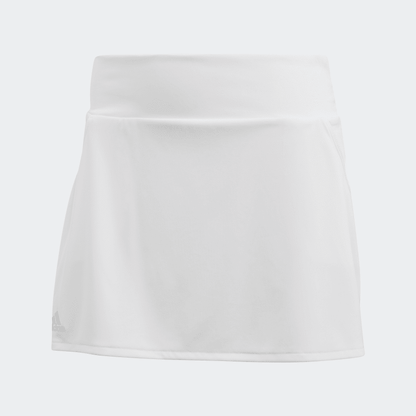 adidas Women's Club Skirt (White/Matte Silver/Black) - RacquetGuys.ca