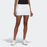 adidas Women's Club Skirt (White/Matte Silver/Black) - RacquetGuys.ca