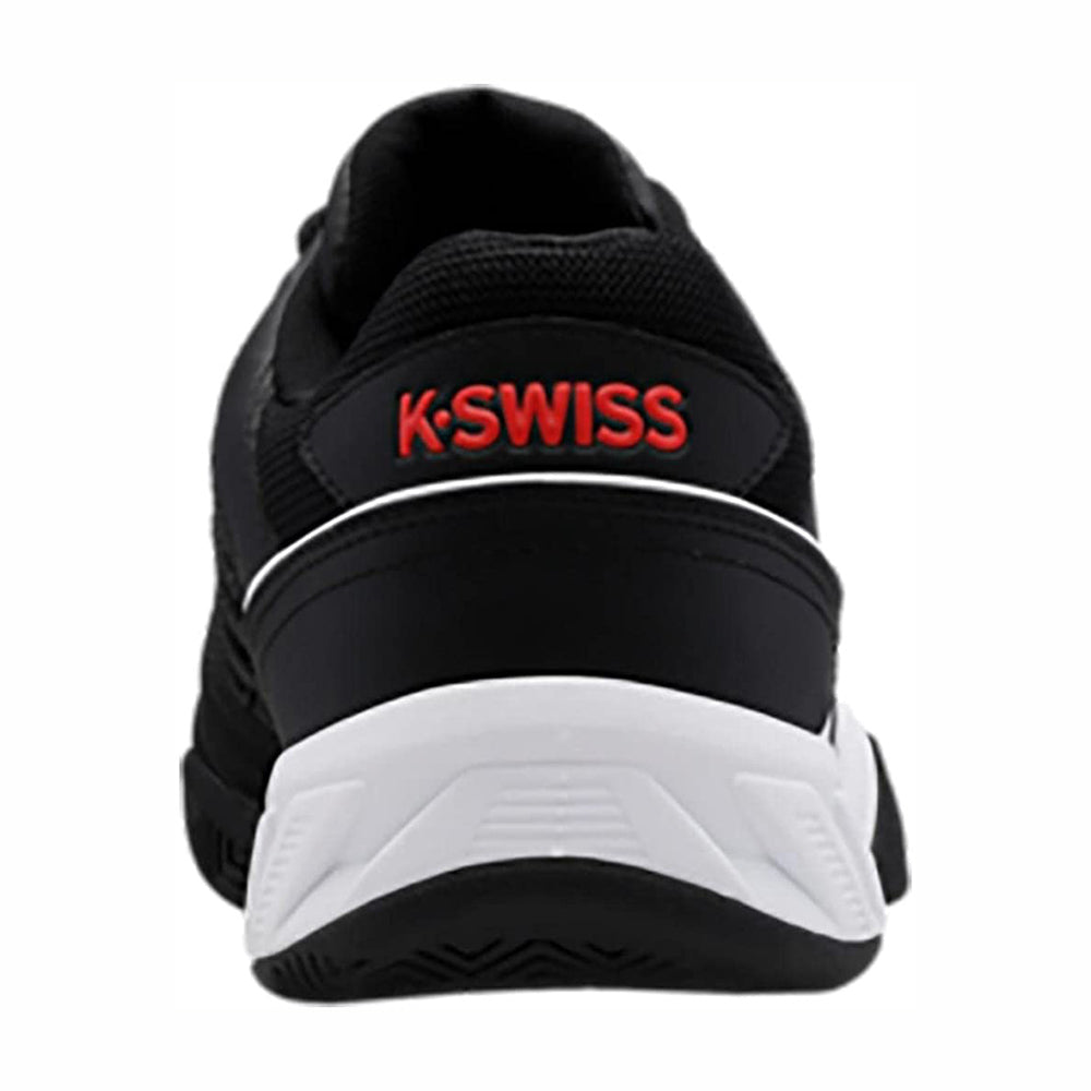 K-Swiss BigShot Light 4 Men's Tennis Shoe (Black/White/Red ...