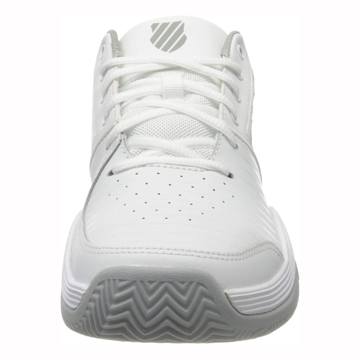K-Swiss Court Express Clay Court Women's Tennis Shoe (White/Silver) - RacquetGuys.ca