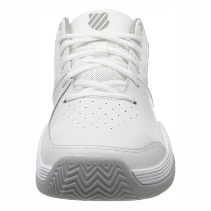 K-Swiss Court Express Clay Court Women's Tennis Shoe (White/Silver) - RacquetGuys.ca