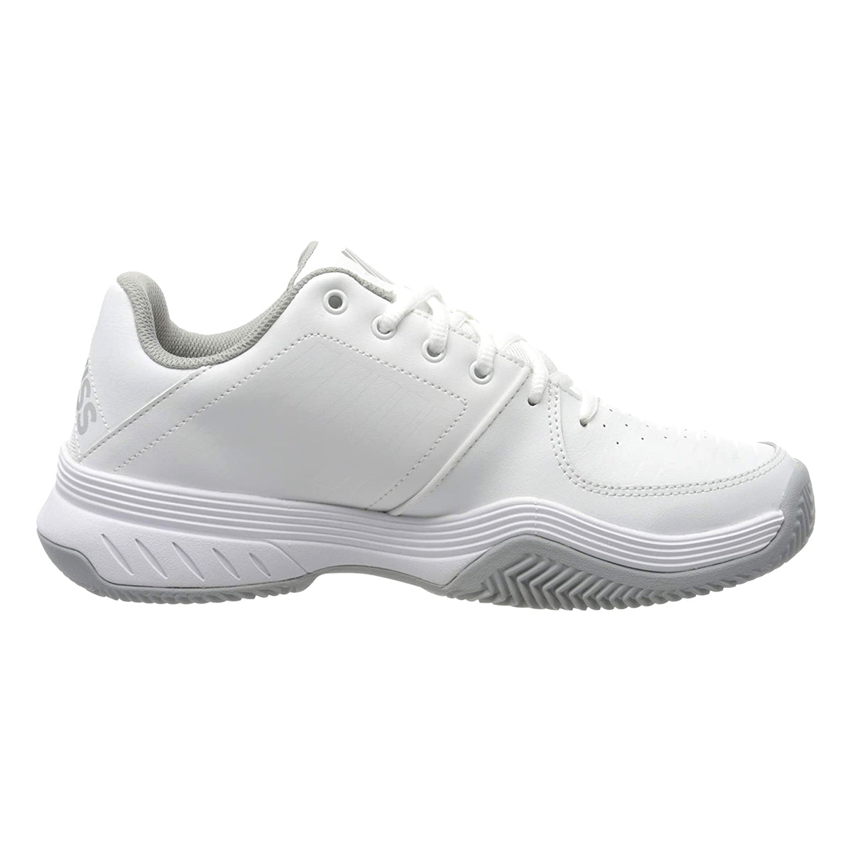 K-Swiss Court Express Clay Court Women's Tennis Shoe (White/Silver) - RacquetGuys.ca