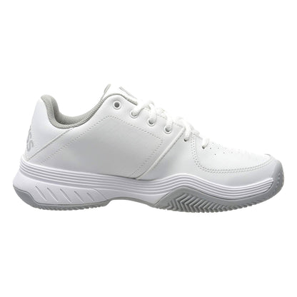 K-Swiss Court Express Clay Court Women's Tennis Shoe (White/Silver) - RacquetGuys.ca