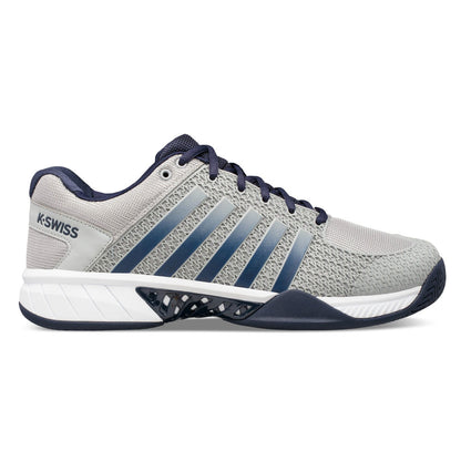 K-Swiss Express Light Men's Pickleball Shoe (Grey/Navy) - RacquetGuys.ca
