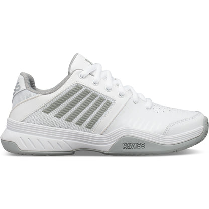 K-Swiss Court Express All Court Women's Tennis Shoe (White/Silver) - RacquetGuys.ca