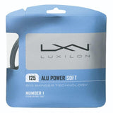 Luxilon ALU Power Soft 16L Tennis String (Silver) - RacquetGuys.ca
