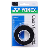 Yonex Clean Grap Overgrip 3 Pack (Black) - RacquetGuys.ca