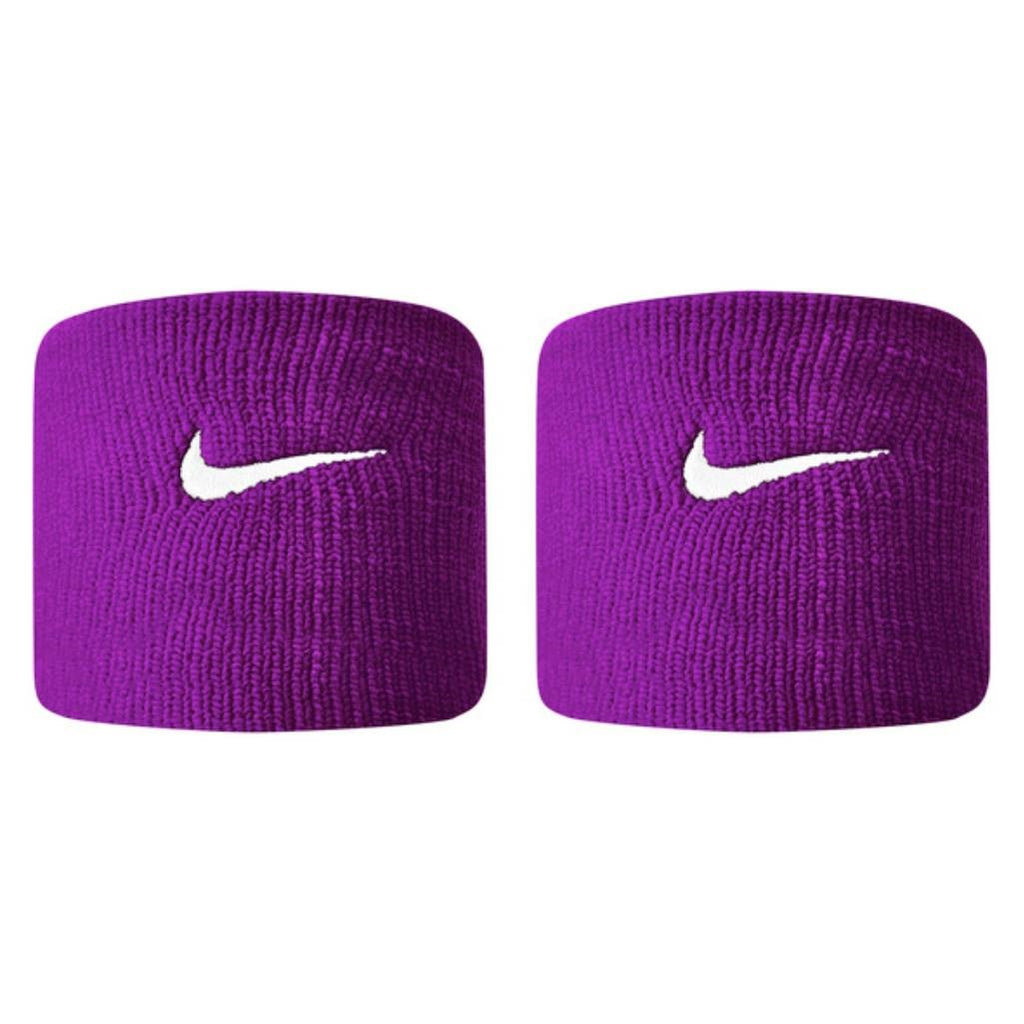 Nike Tennis Premier Wristbands 2 Pack (Purple Dusk/White) - RacquetGuys.ca