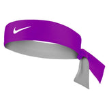 Nike Tennis Premier Tie Headband (Purple/White)