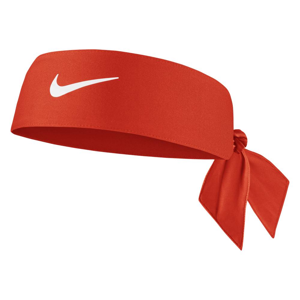 Nike Dri-Fit Headband 4.0 (Orange/White) - RacquetGuys.ca