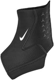 Nike Pro Ankle Sleeve 3.0 (Black/White) - RacquetGuys.ca